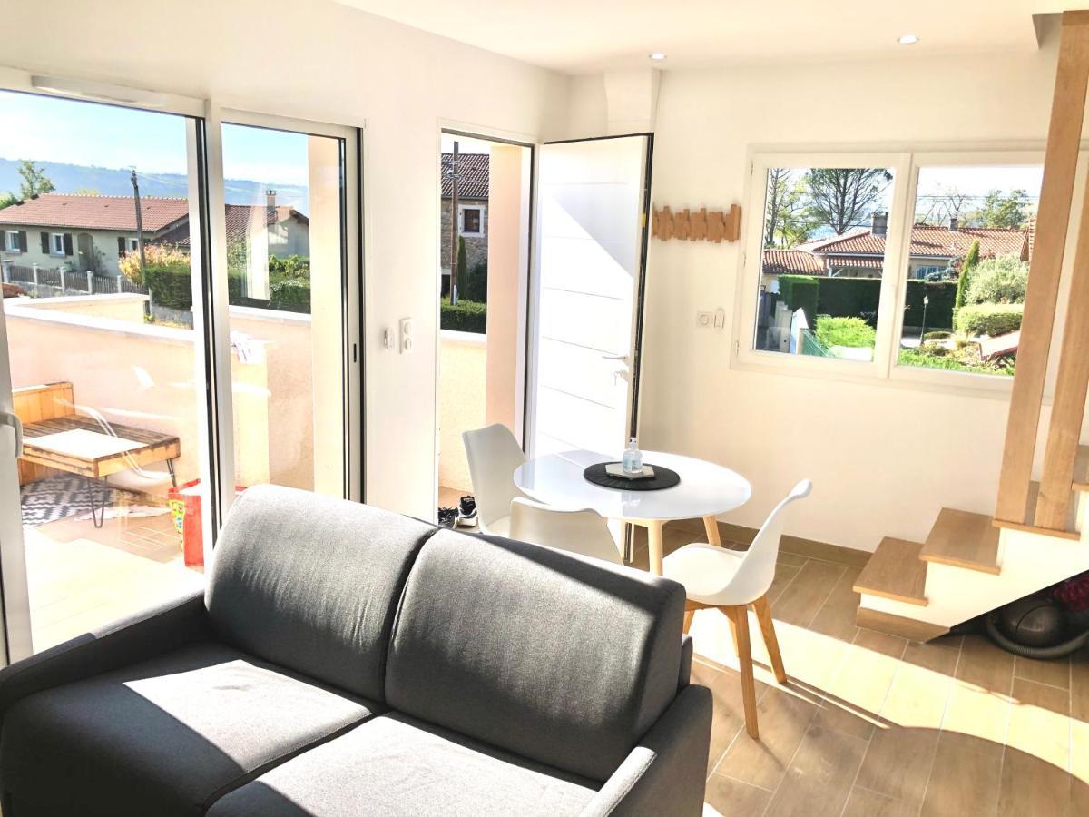 La Parenthese Balneo T2 Cosy De 40M² Avec Terrasse Apartamento Ternay  Exterior foto
