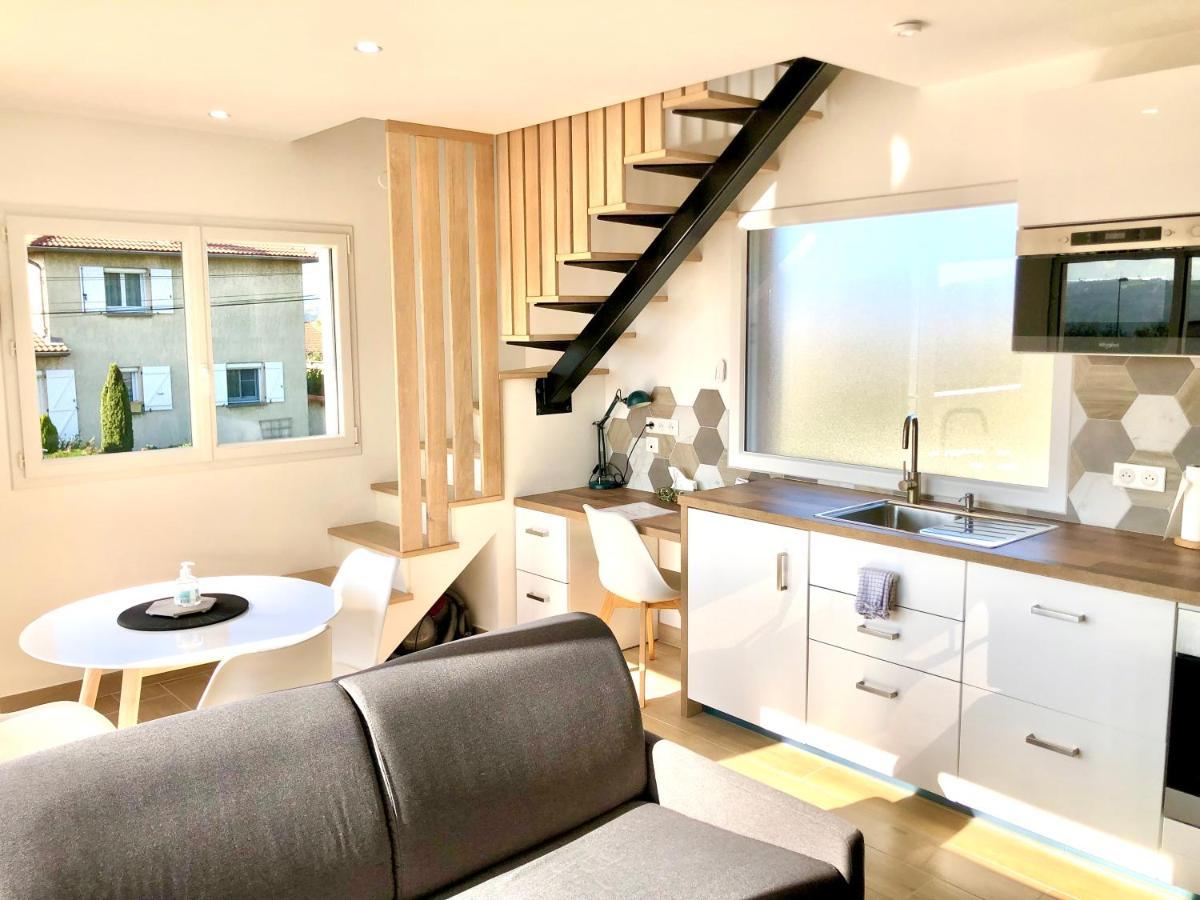 La Parenthese Balneo T2 Cosy De 40M² Avec Terrasse Apartamento Ternay  Exterior foto